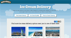 Desktop Screenshot of icecreamdelivery.com